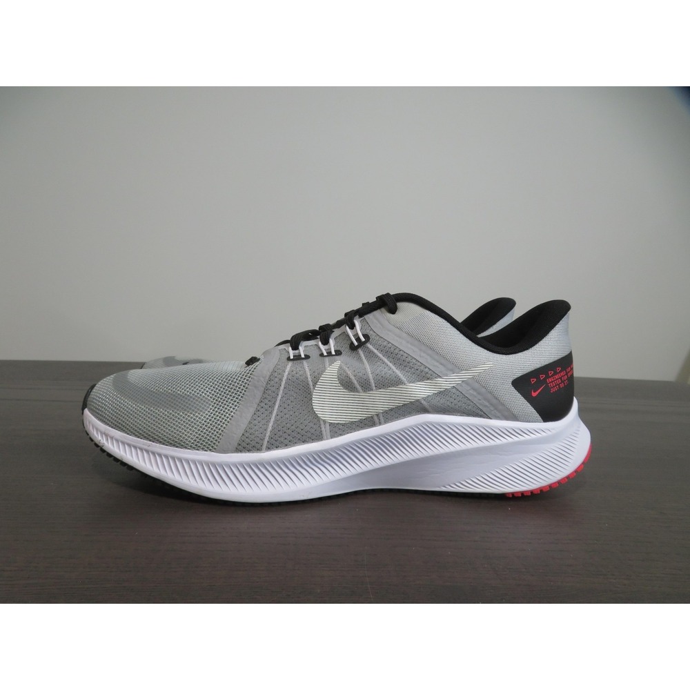 Nike Quest 4 Shoes Mens Size 12 Gray Running Athletic Sneakers Gym DA1105-007 - Picture 4 of 11
